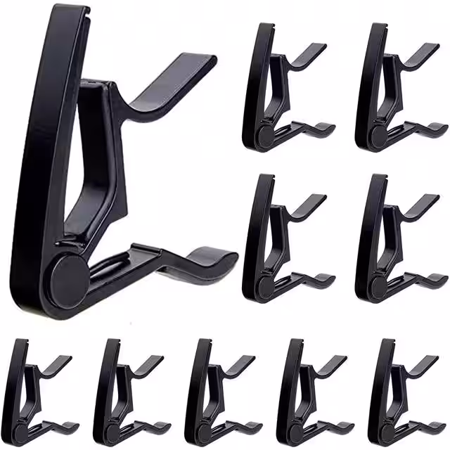 CAPO BLK 10 Pcs 5 Core Inc  Guitar Parts Accessories